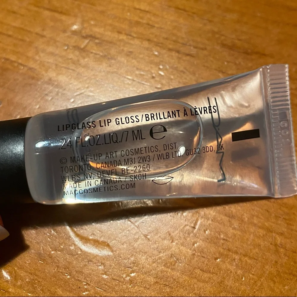 MAC Lipglass Clear Lip Gloss